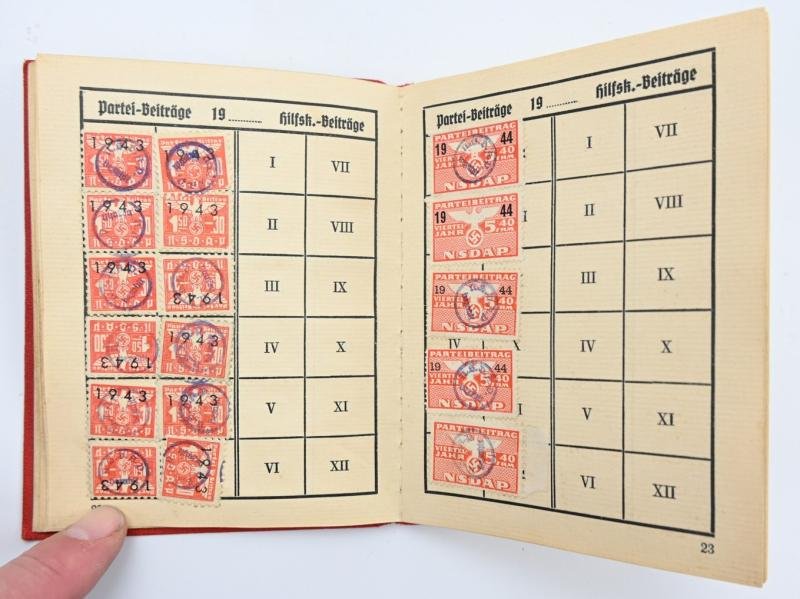 German NSDAP Memberpass — image 10