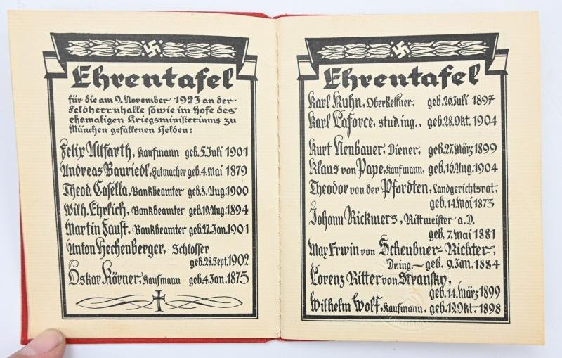 German NSDAP Memberpass — image 3