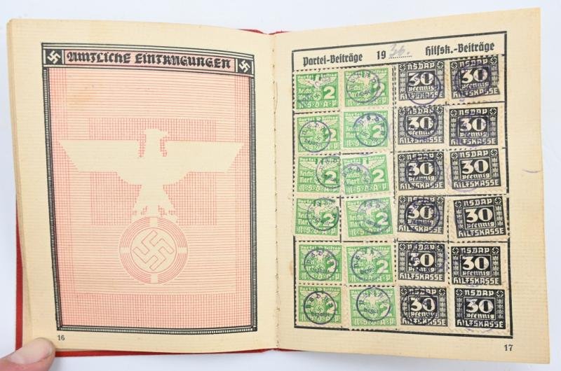 German NSDAP Memberpass — image 7