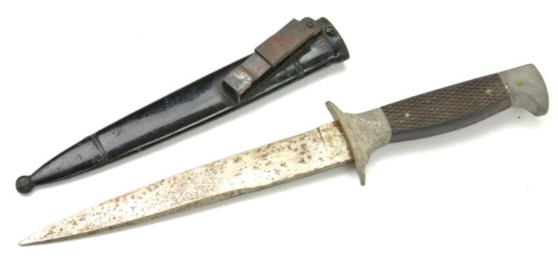 Italian WW2 M-1939 MVSN Black Shirt Combat Knife — image 7