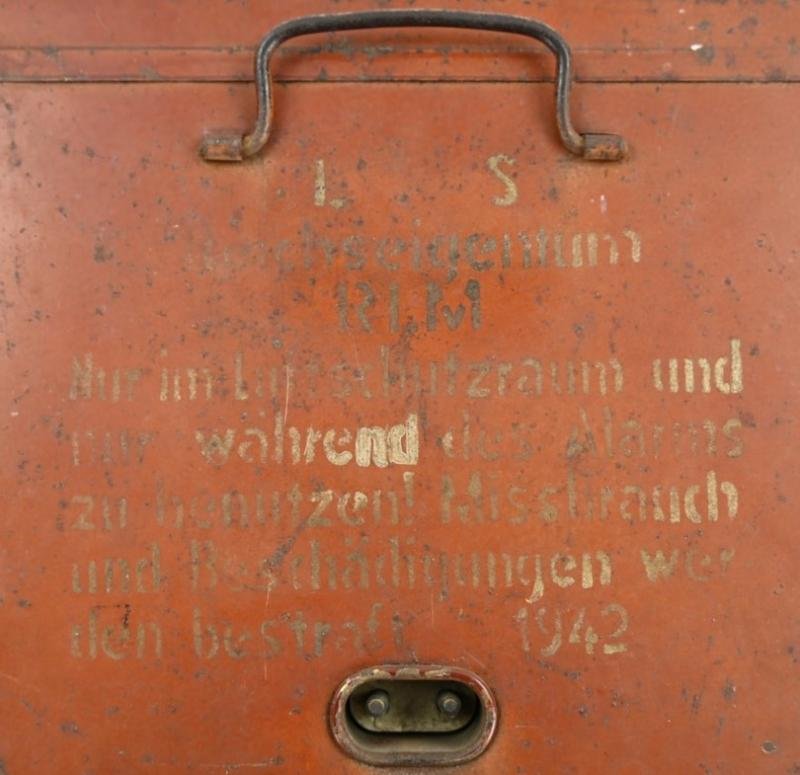 German Luftschutz Airdefense Bunker Heater — image 8