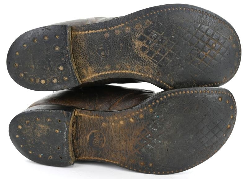 US WW2 Double Buckle Combat Boots 'Francis Gadwood' 10th Mountain Division Italy — image 5