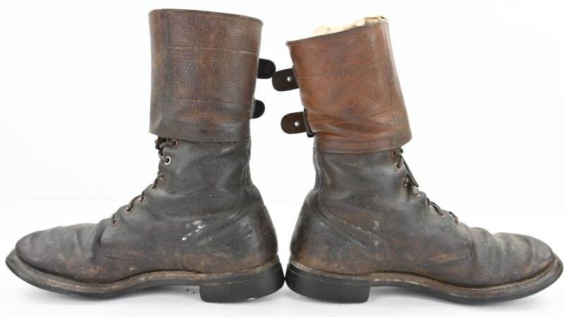US WW2 Double Buckle Combat Boots 'Francis Gadwood' 10th Mountain Division Italy — image 9