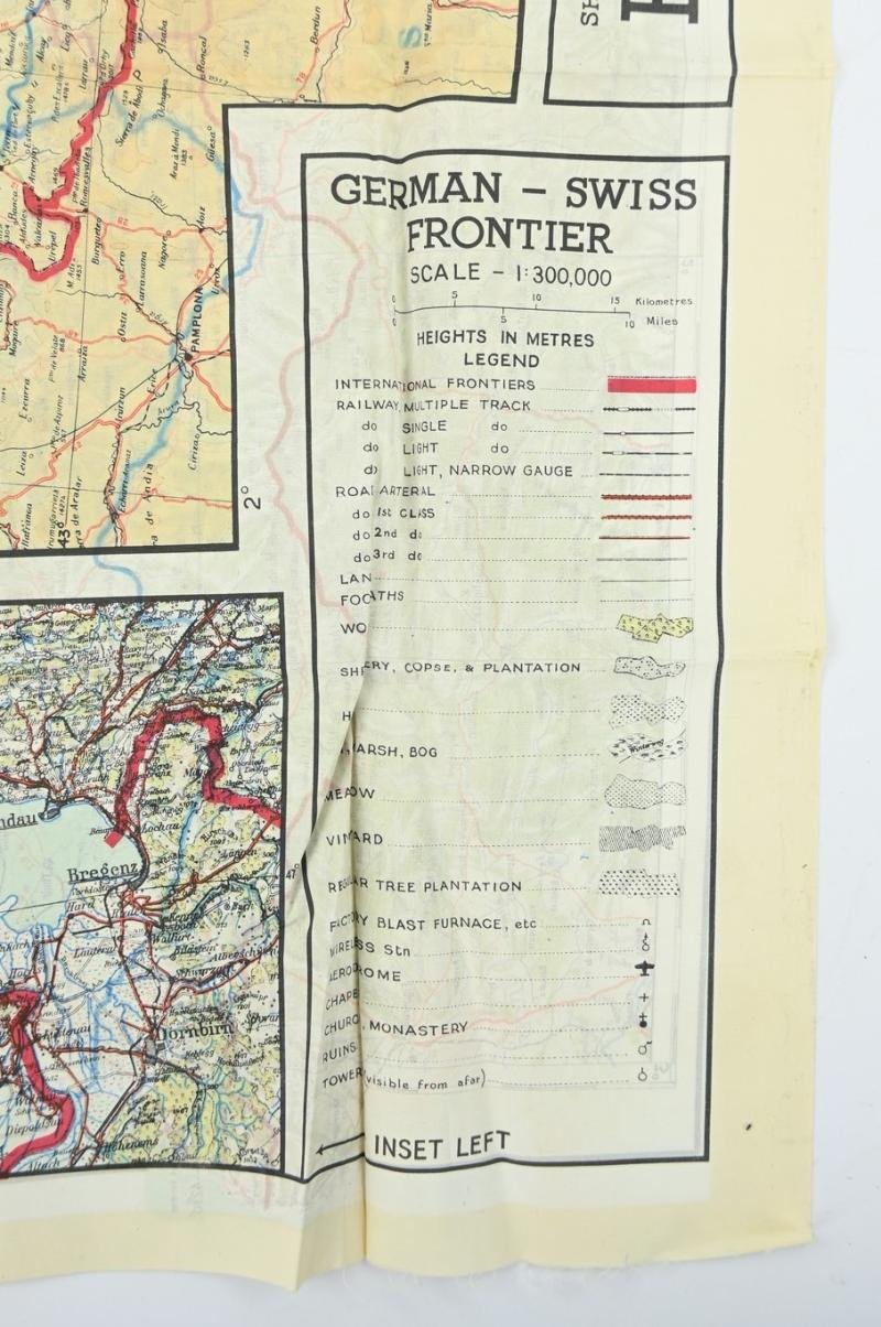 USAAF WW2 Pilot Escape Map FGS A&B Sheet A/B — image 6