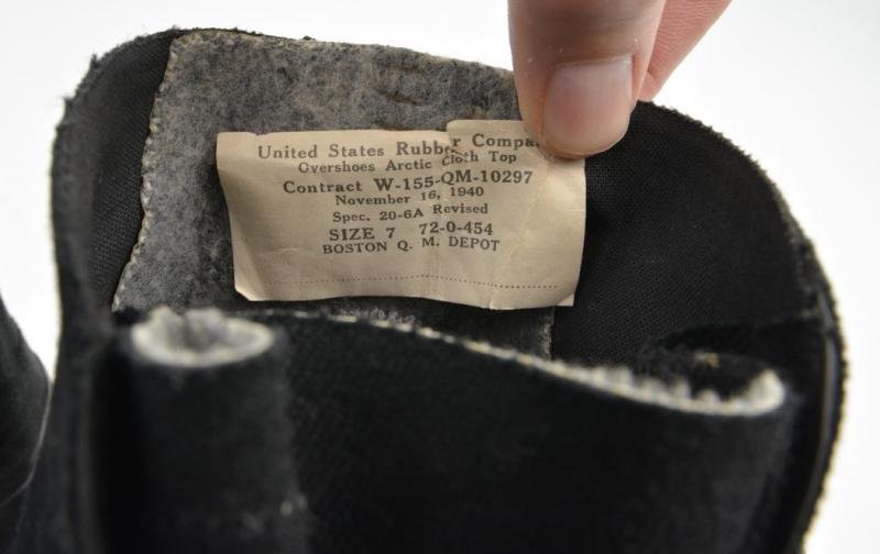 US WW2 Artic Overshoes 1940 — image 5