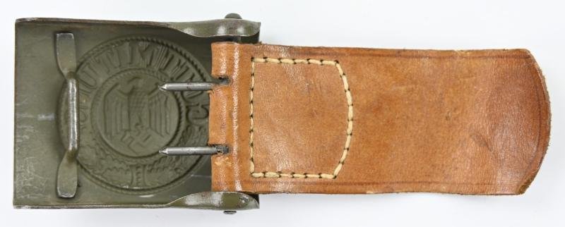 German WH Beltbuckle with Tab 'C.W. Motz 1941' — image 6