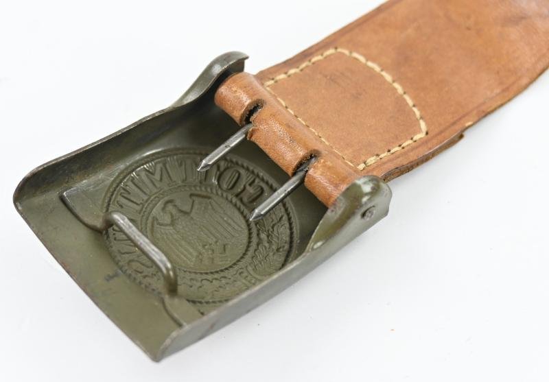 German WH Beltbuckle with Tab 'C.W. Motz 1941' — image 7