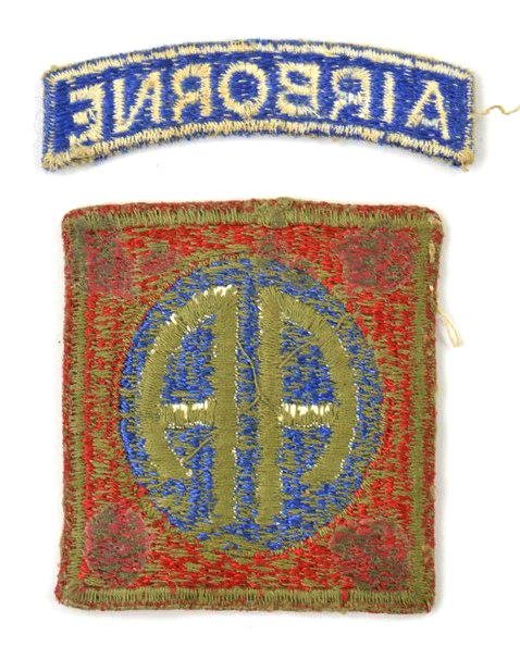 US WW2 82nd Airborne Division SSI Greenback — image 2