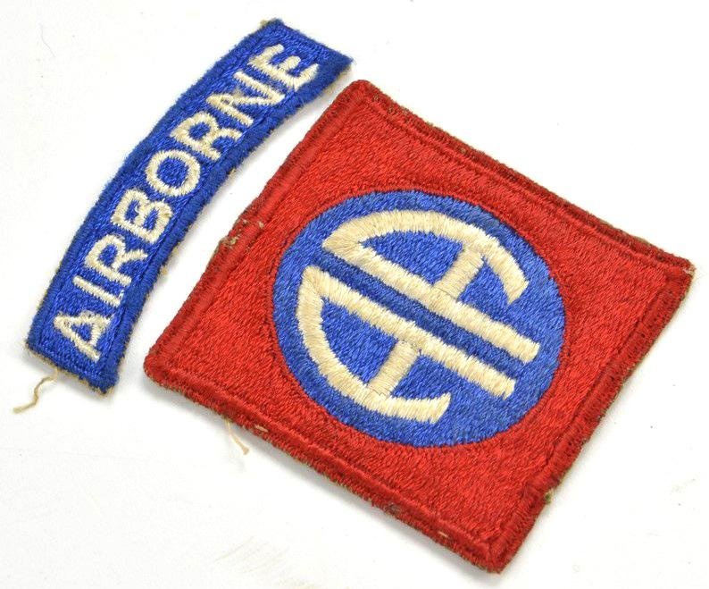 US WW2 82nd Airborne Division SSI Greenback — image 3