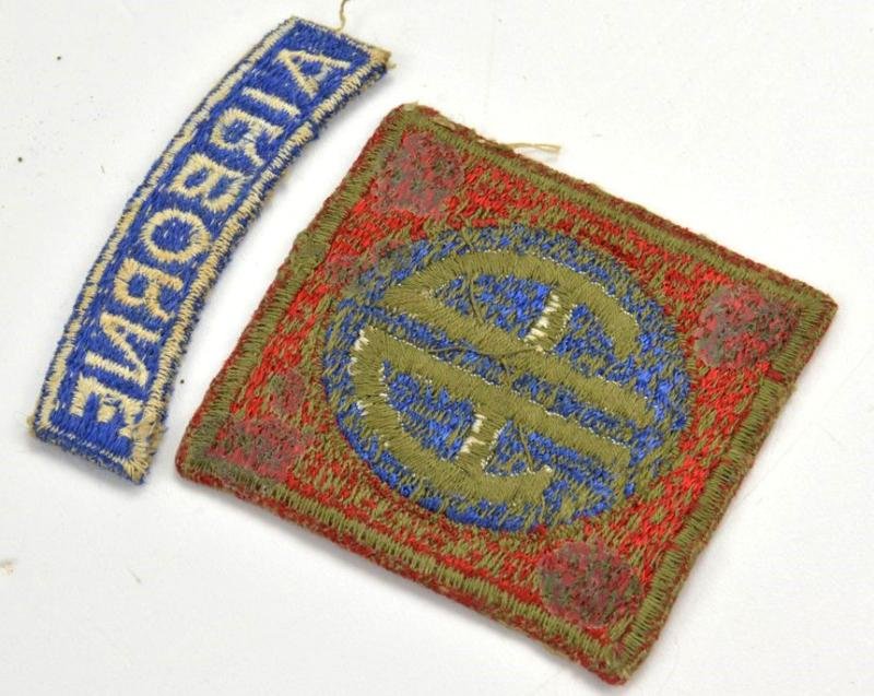 US WW2 82nd Airborne Division SSI Greenback — image 4