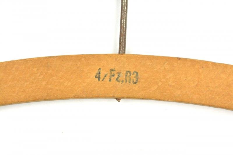 German WH Cloth Hanger '4./Pz.R3' — image 2
