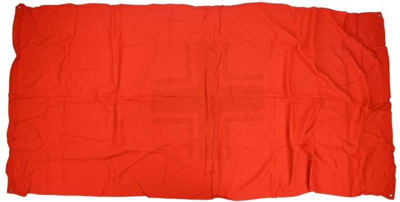 German WH 'Balken Cross' Vehicle Recognition Flag — image 10