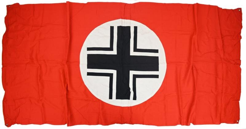 German WH 'Balken Cross' Vehicle Recognition Flag — image 8