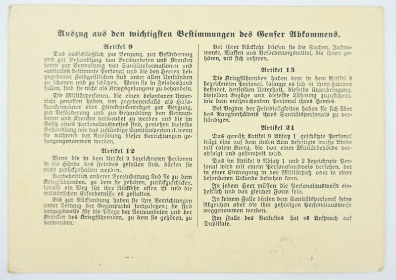 German Third Reich DRK Workers Pass with Signature Wilhelm Keitel — image 13