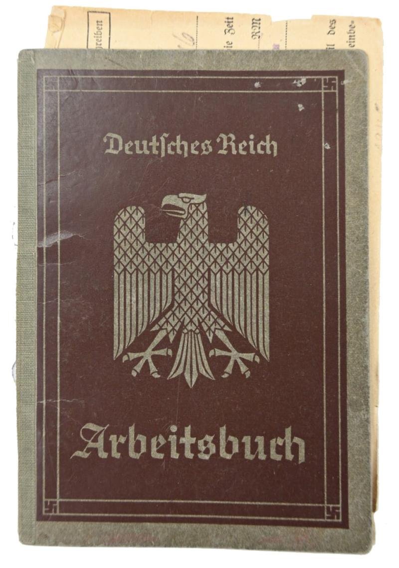 German Third Reich DRK Workers Pass with Signature Wilhelm Keitel — image 2