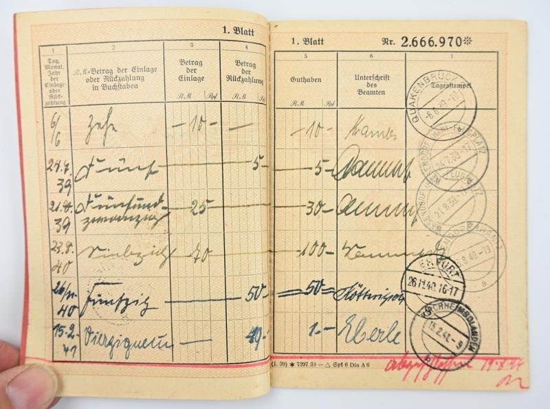 German LW Wehrpass KIC 'Helmut Steuerwald' — image 15