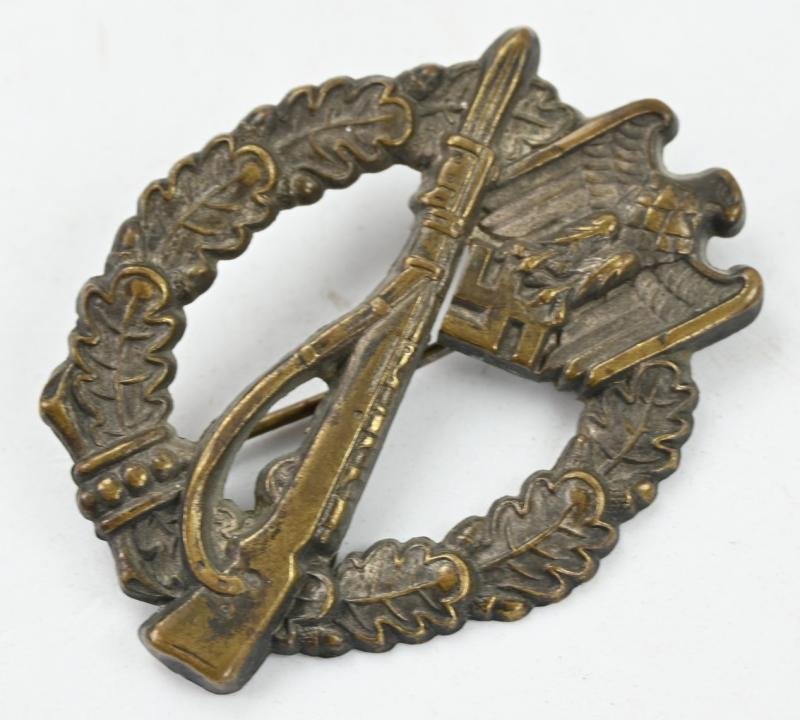 German Infantry Assault Badge in Silver 'Hollowback' — image 5