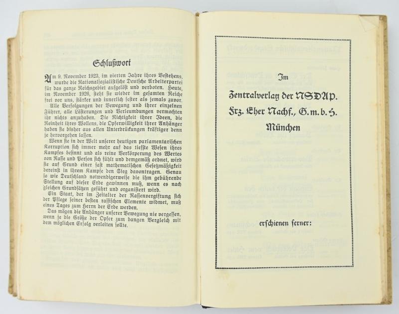 German Adolf Hitler Mein Kampf Book — image 5