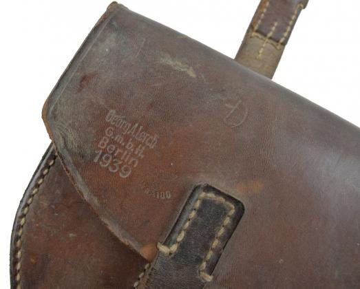 German WH/LW Fuze Adjustment Pouch — image 3