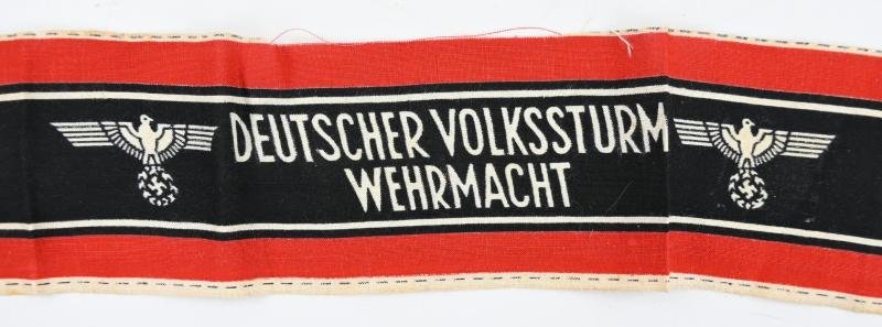 German Volksturm Sleeve Armband — image 2