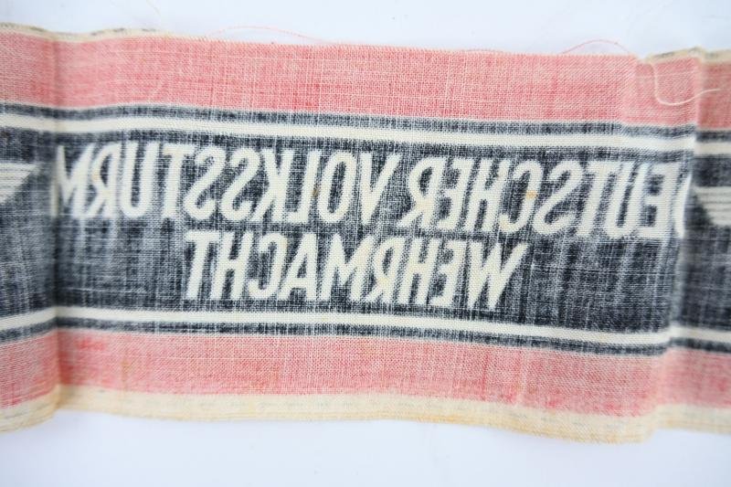 German Volksturm Sleeve Armband — image 5
