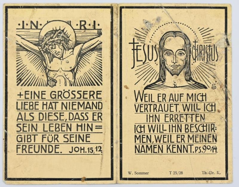 German Deathcard 'Wilhelm Rodejohann' — image 2