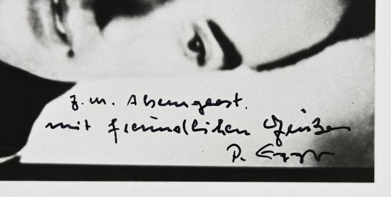 Signature of Waffen-SS KC Recipient 'Paul Egger' — image 2