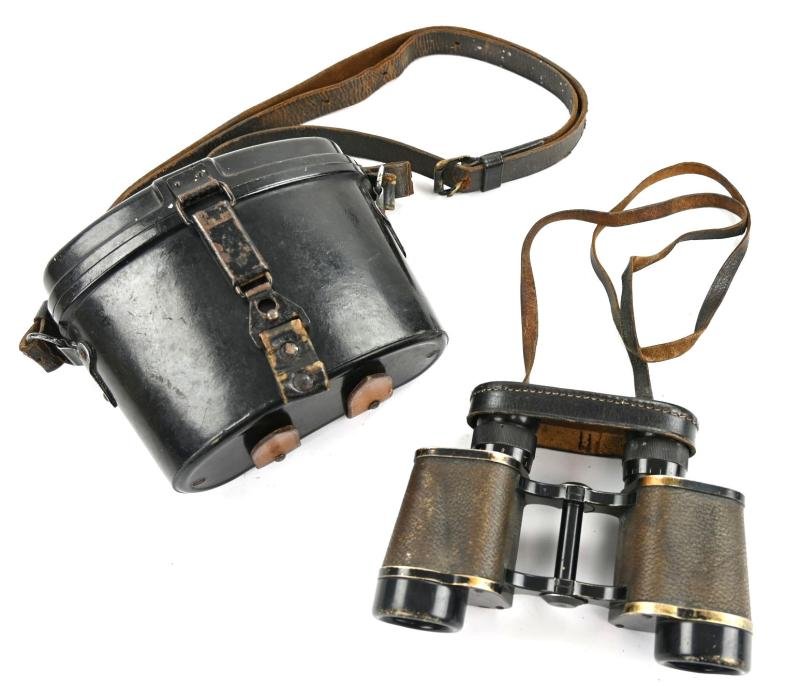 German WH Binocular 6x30 in Carrying Case — image 9