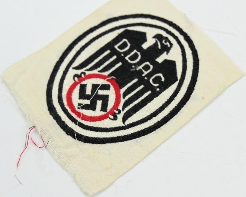 German Automobile Club DDAC Cloth Member Badge — image 2