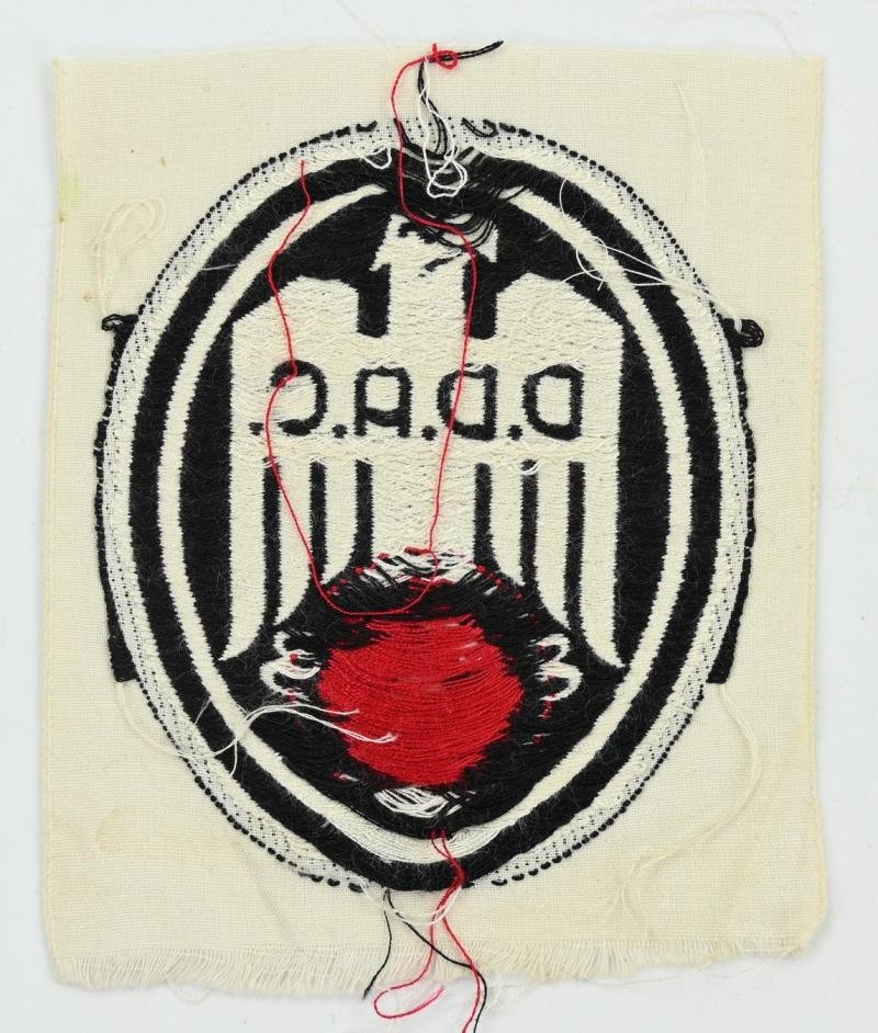German Automobile Club DDAC Cloth Member Badge — image 3