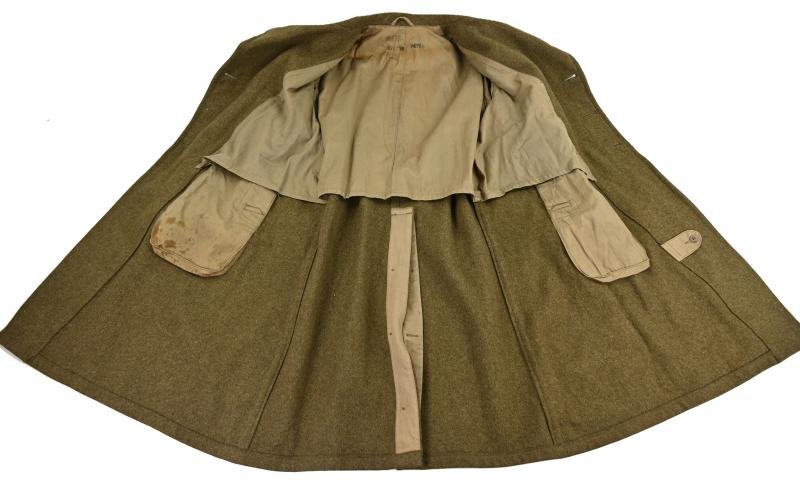 US WW2 Enlisted Men Wool Greatcoat 103rd Infantry Division — image 11