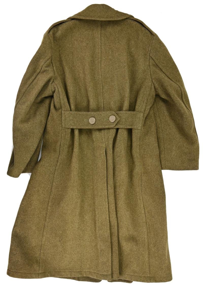 US WW2 Enlisted Men Wool Greatcoat 103rd Infantry Division — image 7