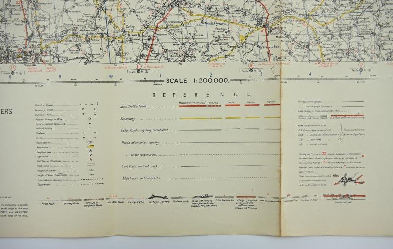 US WW2 Mapcard 'Arras Mezieres' — image 2