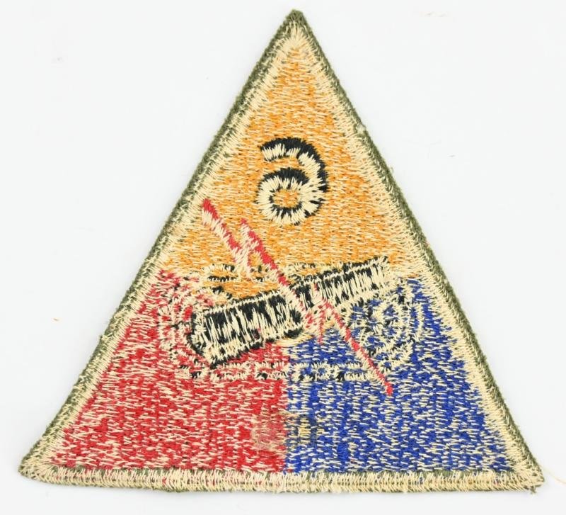 US WW2 6th Armored Division SSI — image 3