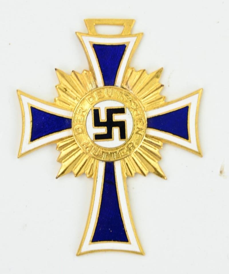 German Mother's Cross in Gold with case — image 4