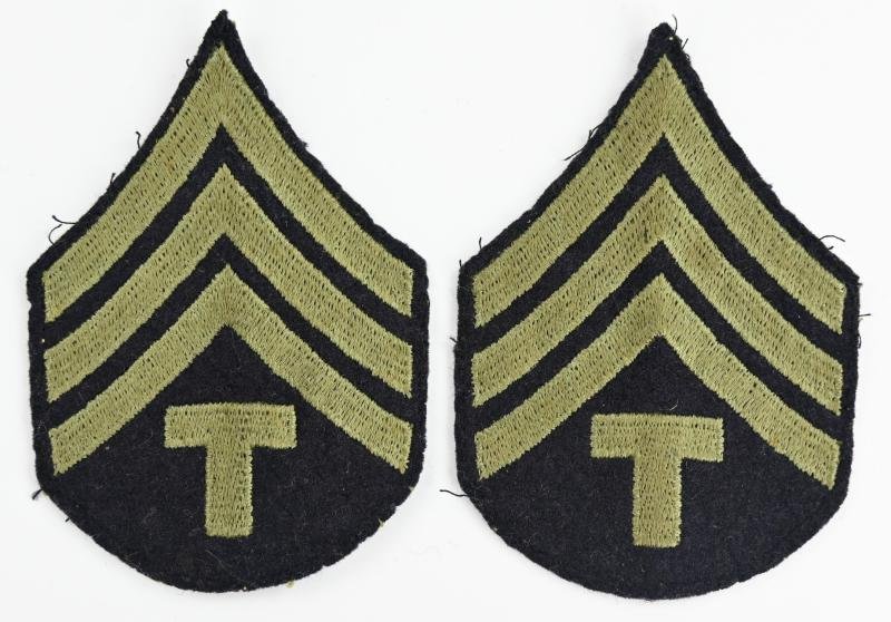 US WW2 Technical Sergeant Chevron Set — image 2