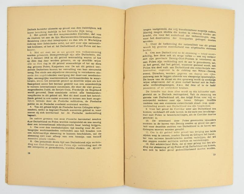 German Third Reich Speech Booklet Adolf Hitler — image 3