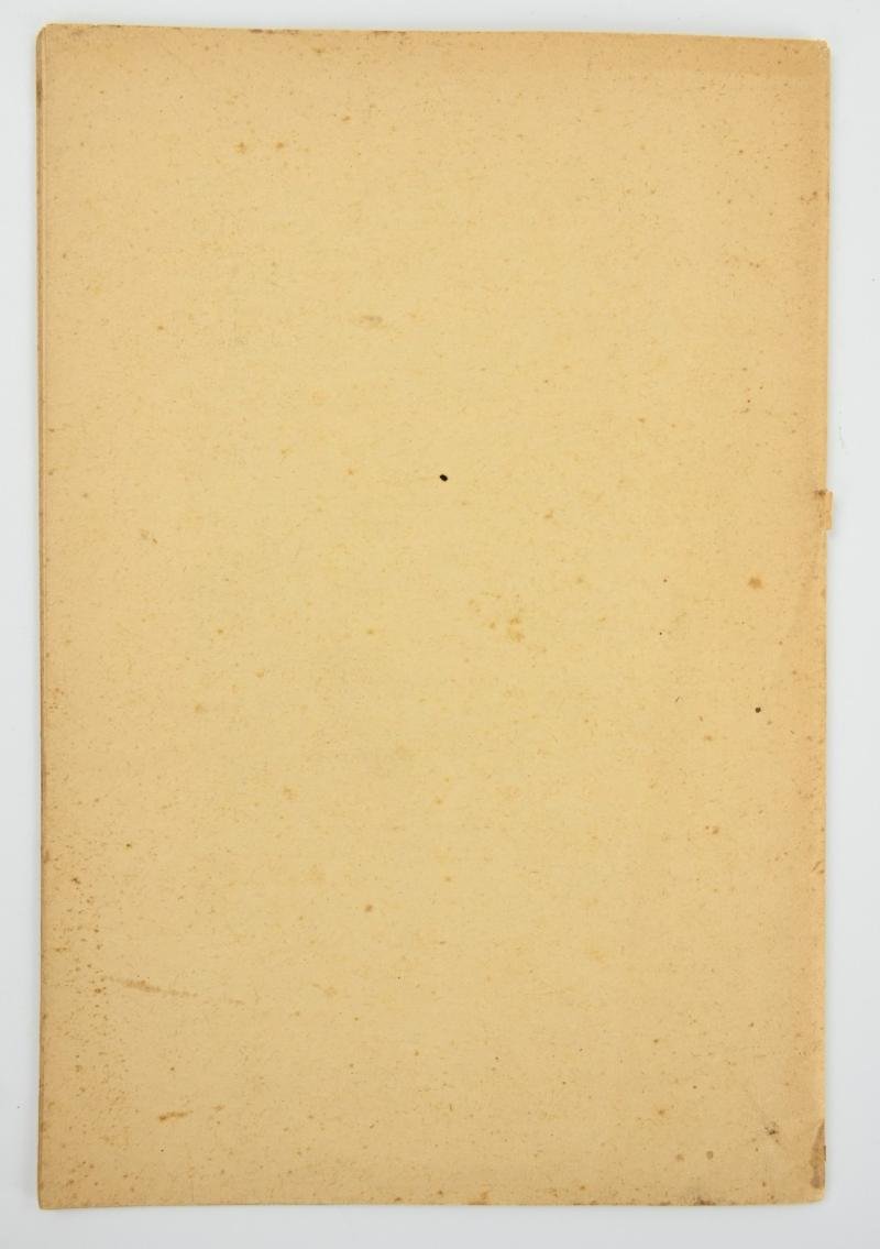 German Third Reich Speech Booklet Adolf Hitler — image 4