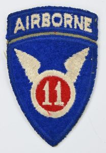 US WW2 11th Airborne Division SSI