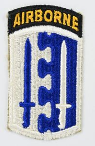 US WW2 2nd Airborne Infantry Brigade SSI