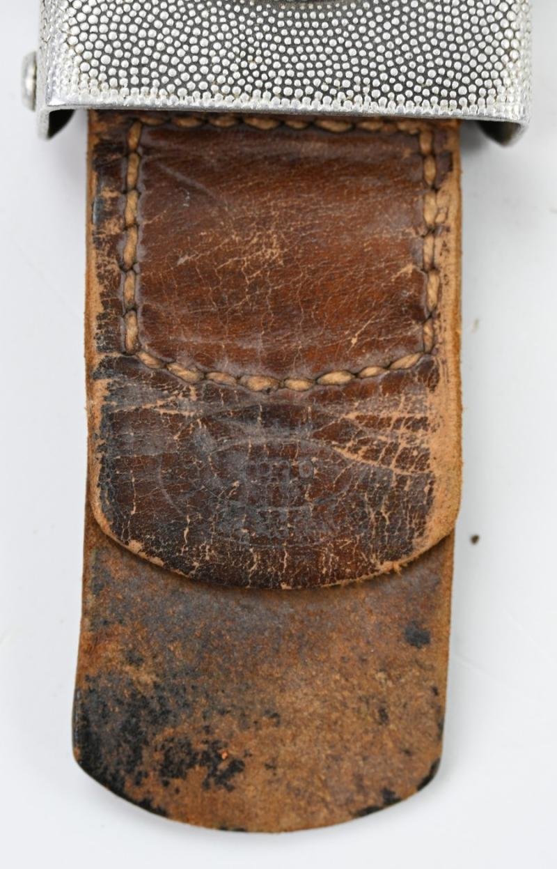 German WH Beltbuckle with Tab 'N&H' — image 3