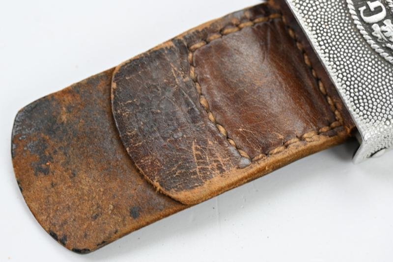 German WH Beltbuckle with Tab 'N&H' — image 4