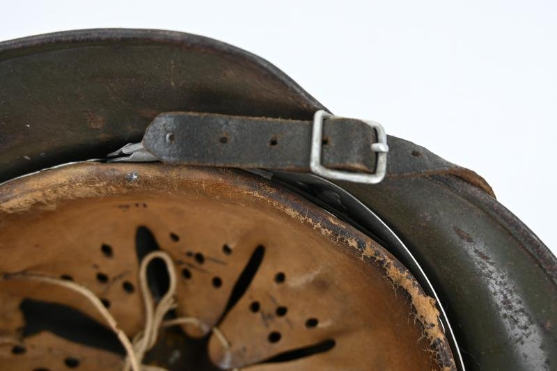 German WH M35 Camo Combat Helmet — image 14