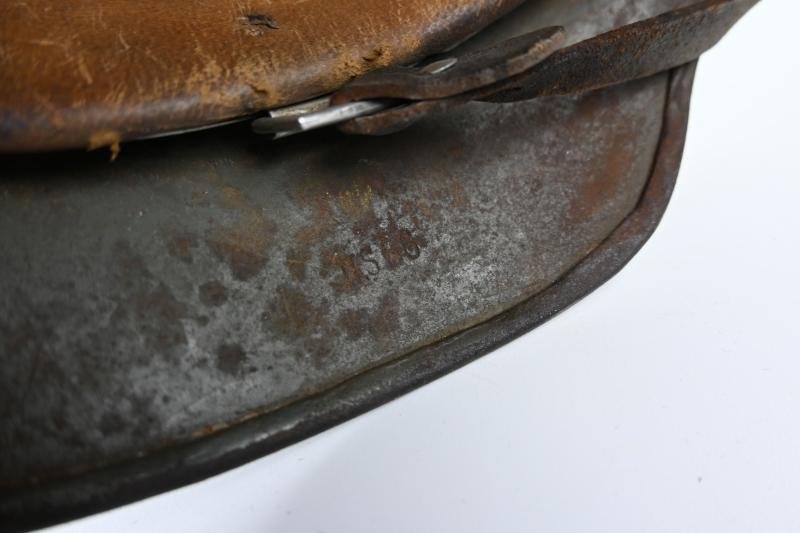German WH M35 Camo Combat Helmet — image 16