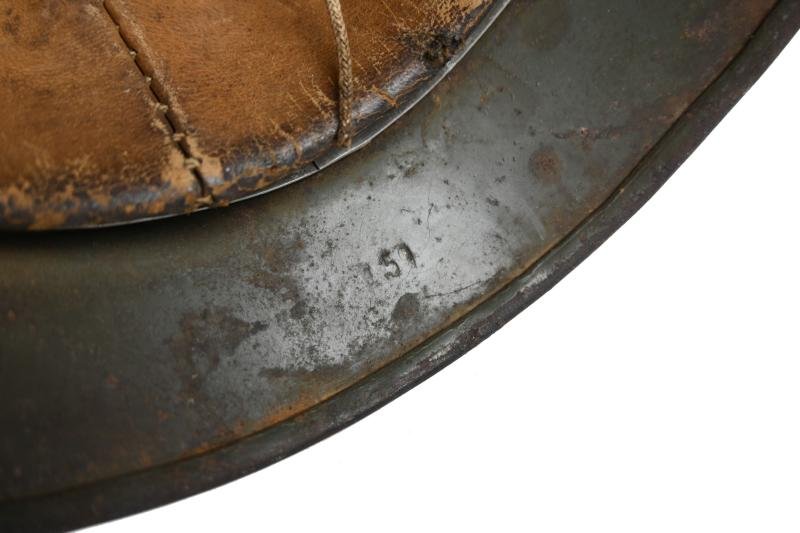 German WH M35 Camo Combat Helmet — image 17