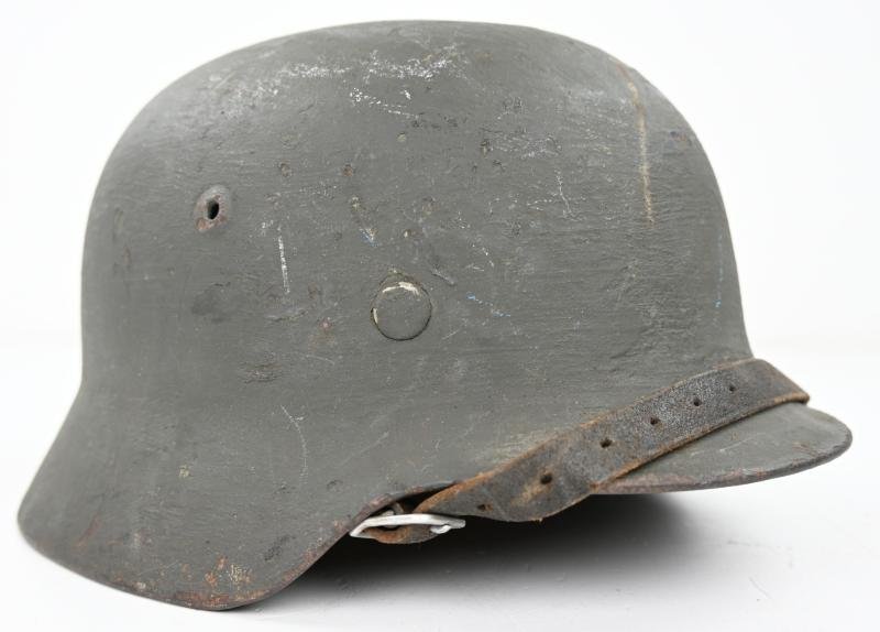 German WH M35 Camo Combat Helmet — image 6
