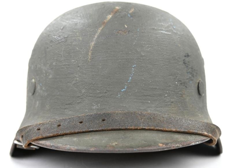 German WH M35 Camo Combat Helmet — image 7
