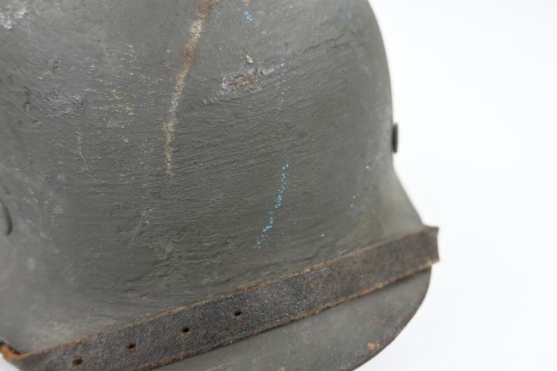 German WH M35 Camo Combat Helmet — image 9