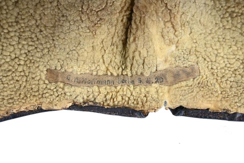 German LW Flight Helmet — image 4