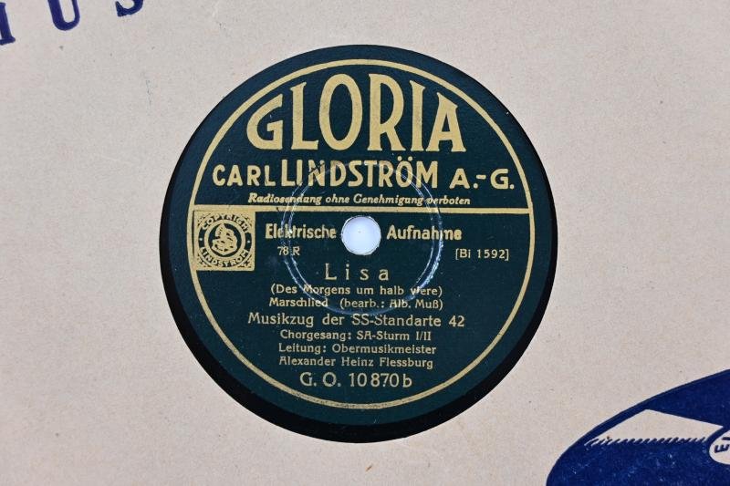 German Third Reich Era Music Record 'SS-Standarte 42' — image 2